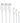 [3 Pack: 3ft/6ft/10ft] Anker Powerline Lightning Cable Apple MFi Certified - Lightning Cables for iPhone Xs/XS Max/XR/X / 8/8 Plus / 7/7 Plus / 6 / 6s, iPad mini / 4/3 / 2, iPad Pro Air 2_White_1