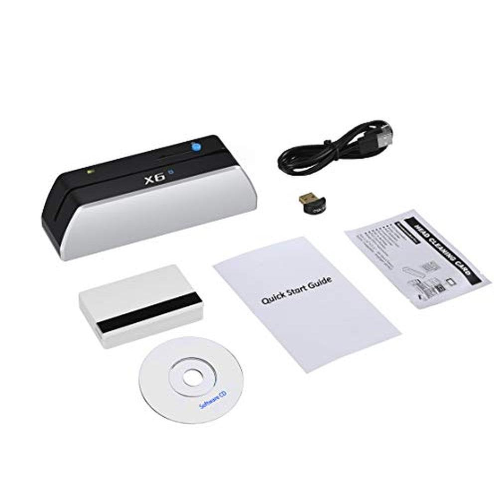 Reader Track | 3-Track Bluetooth X6BT VIP Card Reader Writer Encoder ...