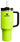 Stanley Quencher H2.0 Tumbler with Straw 40 oz | Flowstate 3-Position Lid | Cup Holder Compatible for Travel | Insulated Stainless Steel Cup | BPA-Free | Neon Yellow