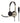 Koss Cs100 Usb | Koss Cs100 Usb Double Sided On Ear Headset With Boom Microphone Lightweight Design Black And Beige