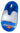 Clown Fish Aqua | Clown Fish Aqua Mouse Rgb Wireless Bluetooth Usb Mouse Rechargeable Battery Colorful Led Lights Frutiger Aero Aesthetic