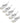 Cable Matters 10Gbps | Cable Matters 10Gbps 5 Pack Snagless Cat 6 Ethernet Cable 14Ft Slim Profile Cat 6 Cable Cat6 Cord Thin Ethernet Cord White