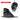 Zelotes Wired Vertical | Zelotes Wired Vertical Mouse 3200Dpi 6 Buttons Removable Wrist Rest Ergonomic Design Led Illumination Usb Optical Mouse For Laptop Pc Mac Black