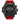 MULCO Watches for Men - Buzo, Stainless Steel Case with Wrist Silicone Band, Quartz Chronograph Movement, Large Face Analog Display, 100m - Waterproof (Red)