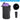 Patikil Camera Lens | Patikil Camera Lens Bag 2 Pcs 3 7 Id X 7 1 H Cylindrical Drawstring Lens Pouch With Thick Protective Neoprene Lens Case For Dslr Camera Lens Water Coffee Cups Black Purple