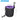 Patikil Camera Lens | Patikil Camera Lens Bag 2 Pcs 3 Id X 3 9 H Cylindrical Drawstring Lens Pouch With Thick Protective Neoprene Lens Case For Dslr Camera Lens Water Coffee Cups Black Purple