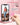 XTACO TIK Tok Remote Control, Tiktok Button Wireless Scrolling Ring Bluetooth Control Page Turner with Charging Case Compatible with iOS/Android (Pink)