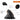J Tech Digital | J Tech Digital Left Handed Wireless Ergonomic Vertical Mouse For Small Hands With Usb Nano Transceiver Aa Battery 4 Dpi Compatible With Mac And Pc Black V628Ml 