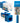 Satmaximum Cat6 Keystone | Satmaximum Cat6 Keystone Ethernet Wall Jack Punch Down Utp 45 Degree Easier Termination Than 90 Degree Rj45 Slim Profile Speed Termination Blue 45 Angled 20 Pack 