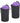 Patikil Camera Lens | Patikil Camera Lens Bag 2 Pcs 3 7 Id X 7 1 H Cylindrical Drawstring Lens Pouch With Thick Protective Neoprene Lens Case For Dslr Camera Lens Water Coffee Cups Black Purple