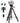 Camera Tripod 74 | Camera Tripod 74 Dslr Camera Tripod With 2 Qr Plates For Sony Nikon Canon Lightweight Video Tripod Stand For Travelling Phone Tripod With Fluid Head Phone Holder Wireless Remote Max Load 6Kg