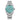 watchdives WD0003 Original Design Aventurine Men Watch VH31 Sweep Second Quartz Watch 36mm Sapphire Crystal Luxury Wristwatch 100m Waterproof (Aqua Blue)