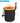 Patikil Camera Lens | Patikil Camera Lens Bag 1 Pcs 3 3 Id X 5 5 H Cylindrical Drawstring Lens Pouch With Thick Protective Neoprene Lens Case For Dslr Camera Lens Water Coffee Cups Black Orange