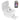 GUVOHUT TikTok Scrolling Ring with Phone Stand, Remote Control for TikTok, Bluetooth Page Turner for iPad/Kindle App/iPhone/Android (White)
