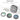 Neewer 77Mm Uv | Neewer 77Mm Uv Cpl Nd Lens Filter Kit With Hard Shell Storage Case Multicoated Optical Glass Aluminum Alloy Frame Uv Circular Polarizer Cpl Neutral Density Nd4 Filter For 77Mm Camera Lens
