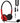 Geekria Usb Headset | Geekria Usb Headset With Mic Mute Button Volume Control Lightweight Wired Computer On Ear Headphones With Boom Microphone And Detachable 3 5Mm Plug For Call Center Office School Red 
