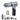 Carsories Handheld Foldable Car Vacuum, 4-in-1 18000PA Mini Vacuum Cleaner Portable Cordless, Air Blower, High Power Air Duster with Brushless Motor, for Car, Home, Office, Camping (Black)