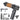 BIYQFCR Handheld Car Vacuum Cordless, Mini Vacuum Cleaner Rechargeable, 16000Pa Hand Held Vacuum Cleaner Portable, Small Vacuum with Multi-Nozzles, Dust Duster for Car Home Office Pet (Black Gold)