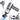 helloleiboo Mini Vacuum Cleaner 8000PA Handheld Vacuum Cordless 3 in 1 Portable Car Vacuum Rechargeable Handheld Car Vacuum Cleaner Dust Collector Blower Hand Pump for Home