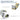 Zoerax 50 Pack | Zoerax 50 Pack Cat6 Tool Less Rj45 Keystone Jack No Punch Down Tool Required Module Coupler White