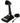 Astatic 302 Ast878Dm | Astatic 302 Ast878Dm Cb Desk Microphone Black Auxiliary