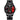 BOYADKA Car Wheel Watch, Stainless Steel Watch with Japanese Quartz Movement, Waterproof Sports Wrist Watch with Car Rim Hub Design for Men/Car Enthusiast (Red)