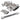 Yccldipl 4Xpcs Stainless | Yccldipl 4Xpcs Stainless Steel Film Clips With Lead Block Make Film Straight For 135 35Mm 120 B W Negatives Film Air Dry Darkroom Processing Equipment