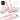 Wired Headphones USB C Earbuds with Microphone Noise Isolation Type C Earphone Corded Small in Ear Buds for iPhone 16 16e 15 Pro Max Samsung Galaxy S25 S24 S23 S22 S21 Ultra Note 20 Google Pixel Pink