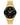 Armitron Men's Geinuine Diamond Dial Analog Gold-Tone Stainless Steel Bracelet Watch, 20/5569BKGP