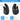 Hxmj Ergonomic Vertical | Hxmj Ergonomic Vertical Mouse Wired Usb Optical Mice Silent Click Right Handed Black
