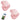 TikTok Scrolling Ring - Bluetooth Remote for TikTok Clips & Tunes, iPhone-Compatible Fingertip Wireless Bluetooth Controller, Ideal for iPad, iOS & Android, with Lively Camera Shutter(Pink-2Pcs)