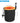 Patikil Camera Lens | Patikil Camera Lens Bag 2 Pcs 3 3 Id X 5 5 H Cylindrical Drawstring Lens Pouch With Thick Protective Neoprene Lens Case For Dslr Camera Lens Water Coffee Cups Black Orange