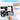 4K Video Camera Camcorder 48MP 30FPS IR Night Vision WiFi Camera Recorder, 18X Digital Zoom 3" Touch Screen Vlogging Camera for YouTube with Microphone, SD Card, Lens Hood, Stabilizer, Remote Control_Black_1369