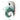 Kawaiimouse Optical 2 | Kawaiimouse Optical 2 4G Wireless Mouse Teal Peacock Feather Painting Bird