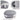 Co2Crea Hard Case | Co2Crea Hard Case Replacement For Logitech Mx Anywhere 3S 2S Compact Performance Mouse Grey Case 