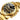 MASTOP Men Rotatable Bezel Gold Dial Luminous Watch Stainless Steel Band Waterproof Analog Quartz Watches (Gold)