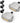 Juxinice 2Pack Db25 | Juxinice 2Pack Db25 Male Adapter Metal Shell Rs232 Serial Solder Cup Connectors Kit Gold Plated Joints Db25 Connector D Sub 25 Pin Couplers With Metal Hoods Strain Relief Grommet And Screws