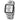 REWARD Quartz Mens Watch Classic Big Square Face Chronograph Waterproof Luminous Business Wrist Watch Man Silver-Tone