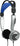 Koss KTXPro1 Titanium On-Ear Portable Headphones, Volume Control, Ultra Lightweigt Design, Silver Black and Blue