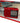 Supersonic SC-1080BT 9-Band Radio with Bluetooth, Portable Small Multi Band Radio Stereo, USB and Micro SD Input, Torch Light, and Rechargeable Battery,Red