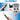 8586D 2 In 1 Soldering Station, SMD Hot Air Rework Station LED Dual Digital Display with Heat Gun and Solder Iron Kit, Electric Soldering Iron Station with Temperature Control, Auto Sleep Functions_3842