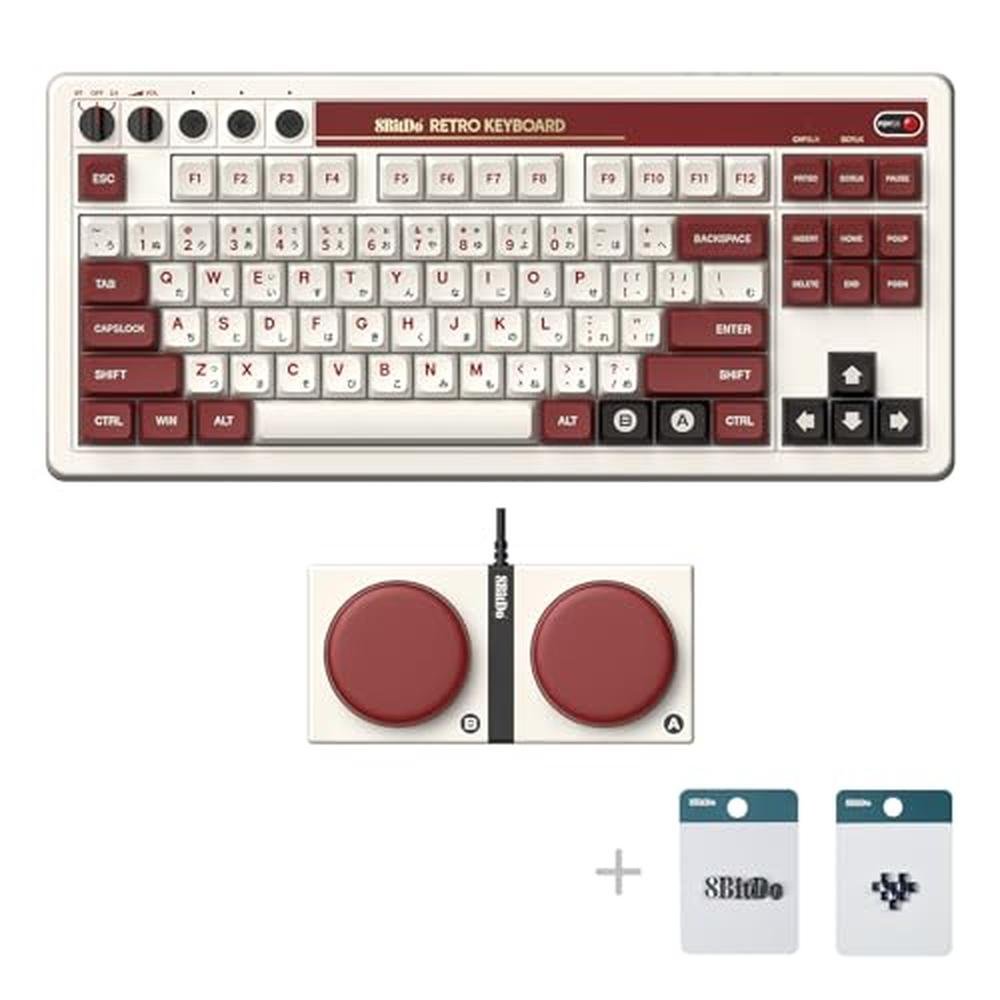 8bitdo Retro Key 8bitdo keys | 8Bitdo 87 Keys Retro Mechanical Keyboard Bluetooth 2.4G ...