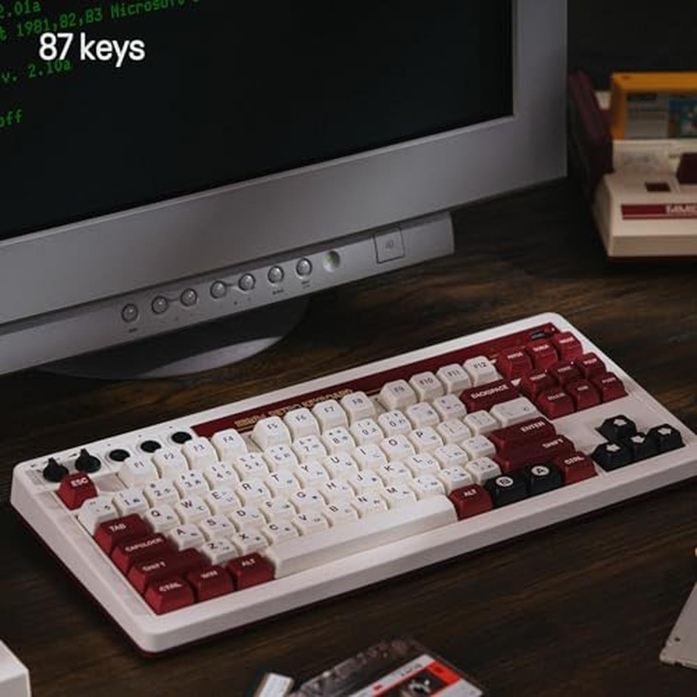8bitdo Retro Key 8bitdo keys | 8Bitdo 87 Keys Retro Mechanical Keyboard Bluetooth 2.4G ...