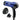 Conair 1875 Watt Turbo Hair Dryer, Blue/Black