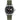 Citizen Men's Eco-Drive Weekender Garrison Field Watch in Stainless Steel with Olive Nylon strap, Black Dial (Model: BM8180-03E)