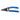 Klein Tools 11053 Klein-Kurve Wire Stripper and Cutter, Made in USA, Stripping / Cutting Tool for 6-12 AWG Stranded Wire, 7-1/8-Inch