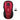 Logitech M510 Wireless Computer Mouse Comfortable Shape with USB Unifying Receiver, Back/Forward Buttons and Side-to-Side Scrolling - Red