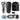 Braun Electric Razor for Men Foil Shaver with Precision Beard Trimmer, Rechargeable, Wet & Dry, Clean & Charge Station and Leather Travel Case, 6 Piece Set