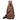 Hebetag PU Leather Sling Crossbody Bag for Men Women Small Shoulder Pack Cross Body Chest Bags with USB Charging Port Headphone Plug Outdoor Travel Hiking Camping Daypacks Brown