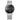 MASTOP Swiss Brand Couple Watch Men Women Silver Mesh Strap Waterproof Watches (Silver Black)